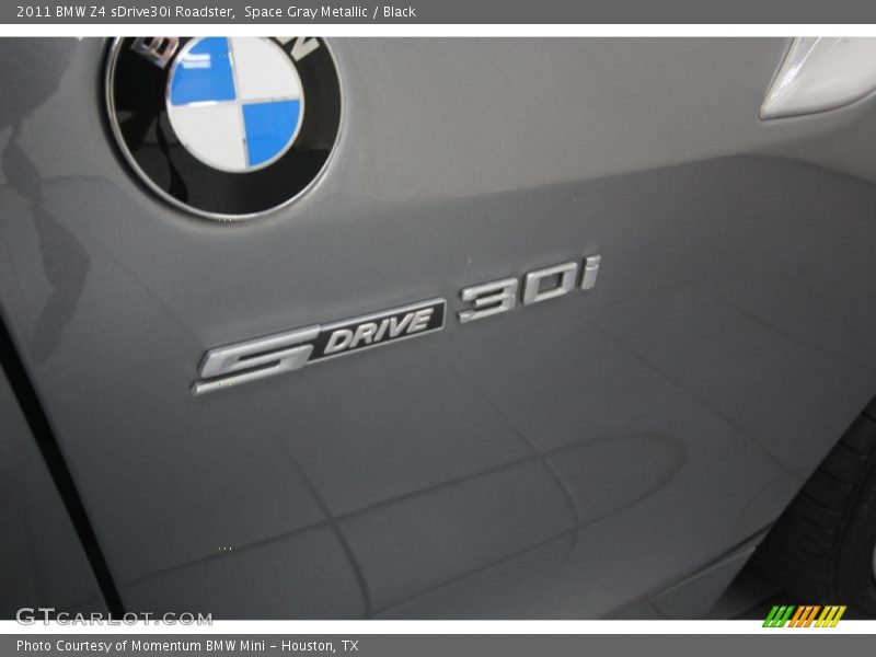 Space Gray Metallic / Black 2011 BMW Z4 sDrive30i Roadster