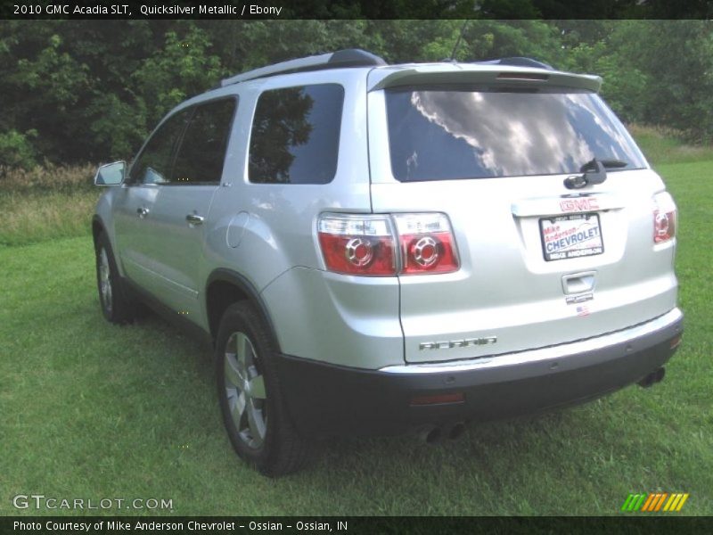 Quicksilver Metallic / Ebony 2010 GMC Acadia SLT