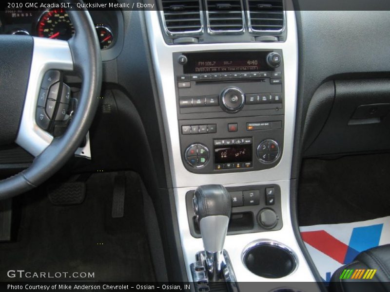 Quicksilver Metallic / Ebony 2010 GMC Acadia SLT