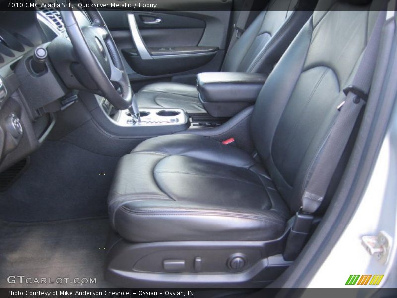 Quicksilver Metallic / Ebony 2010 GMC Acadia SLT