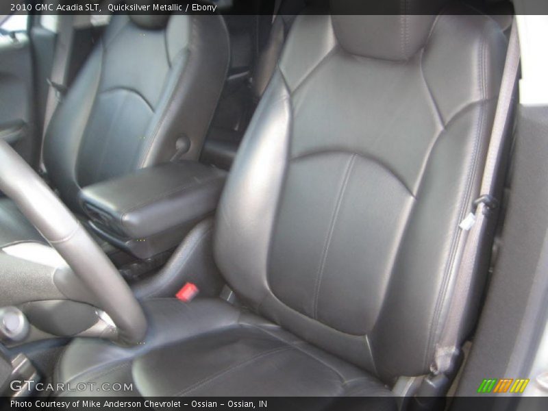 Quicksilver Metallic / Ebony 2010 GMC Acadia SLT