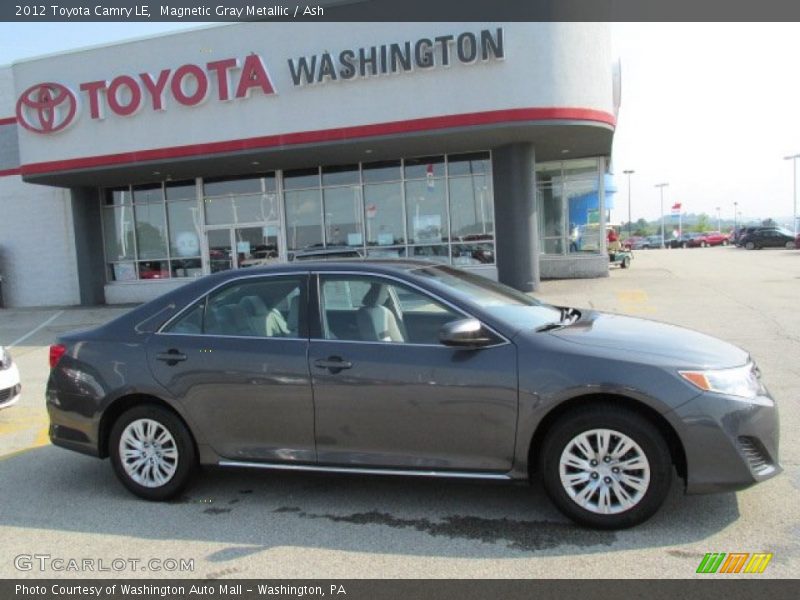 Magnetic Gray Metallic / Ash 2012 Toyota Camry LE