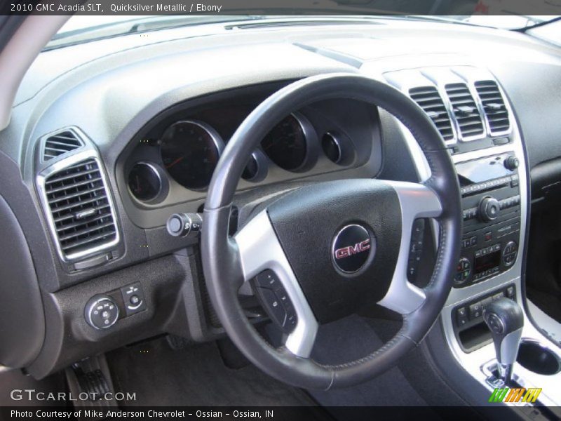 Quicksilver Metallic / Ebony 2010 GMC Acadia SLT