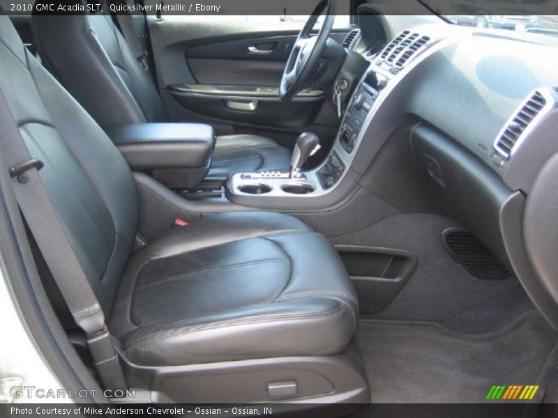 Quicksilver Metallic / Ebony 2010 GMC Acadia SLT
