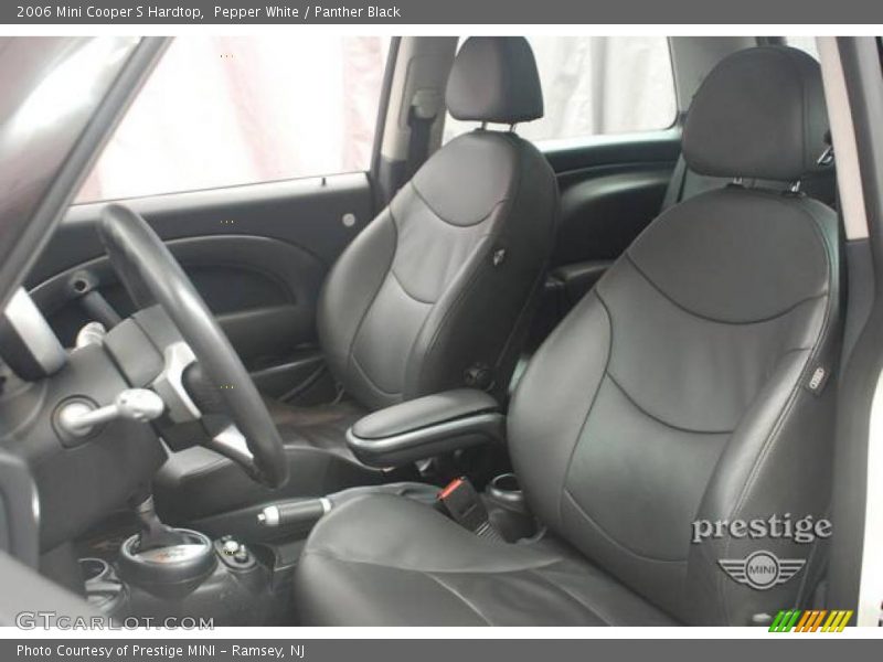 Pepper White / Panther Black 2006 Mini Cooper S Hardtop