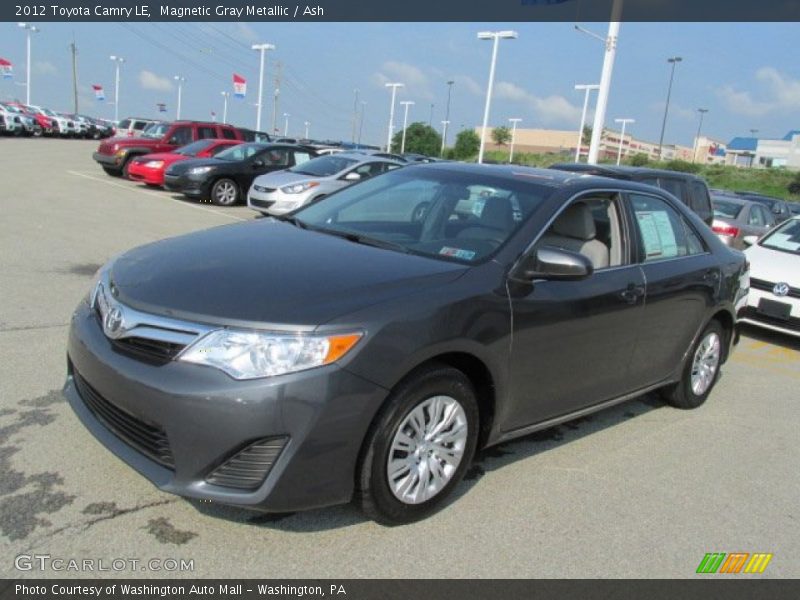 Magnetic Gray Metallic / Ash 2012 Toyota Camry LE