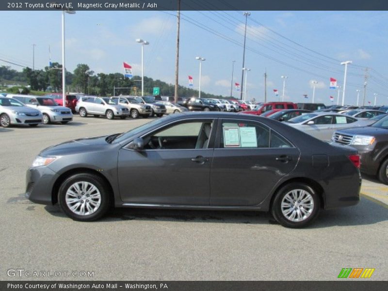 Magnetic Gray Metallic / Ash 2012 Toyota Camry LE