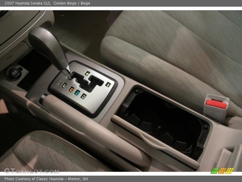 Golden Beige / Beige 2007 Hyundai Sonata GLS