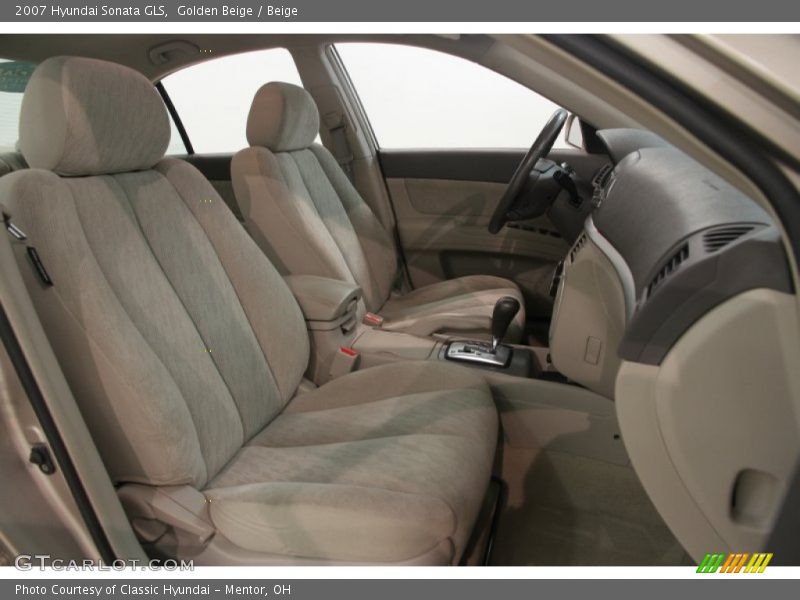 Golden Beige / Beige 2007 Hyundai Sonata GLS