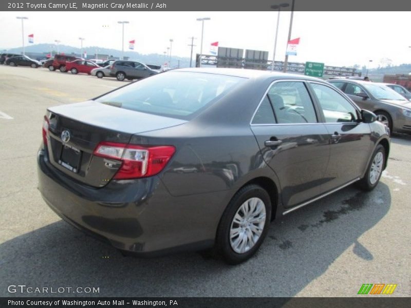 Magnetic Gray Metallic / Ash 2012 Toyota Camry LE