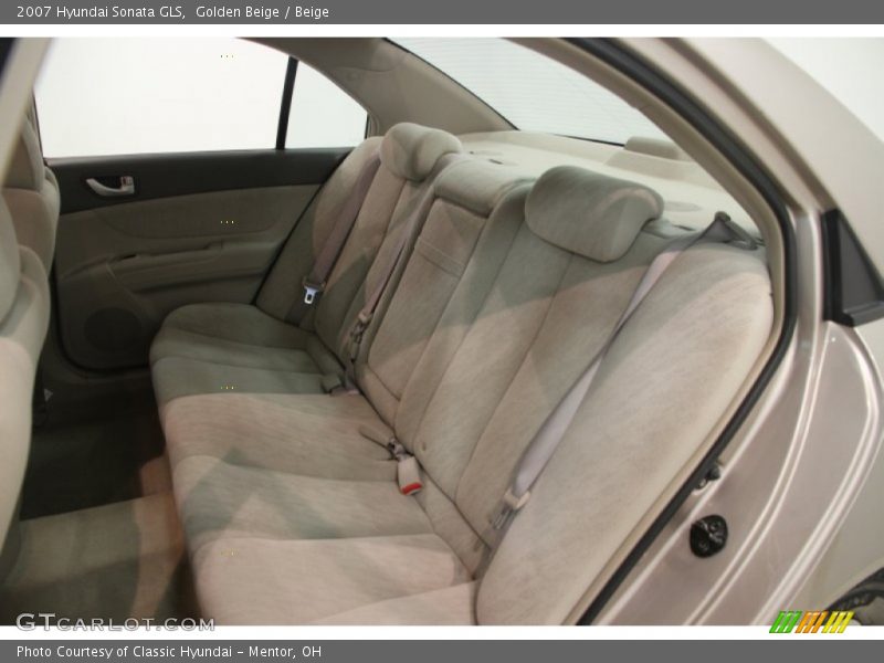 Golden Beige / Beige 2007 Hyundai Sonata GLS