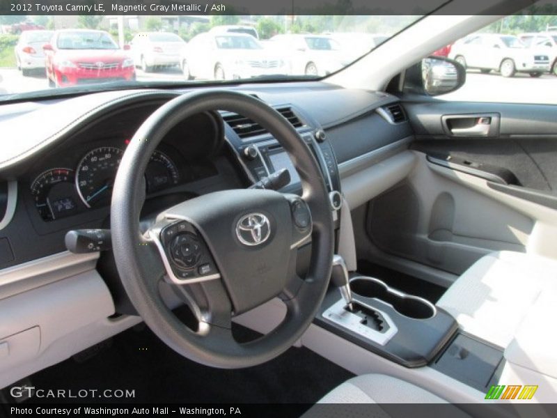 Magnetic Gray Metallic / Ash 2012 Toyota Camry LE