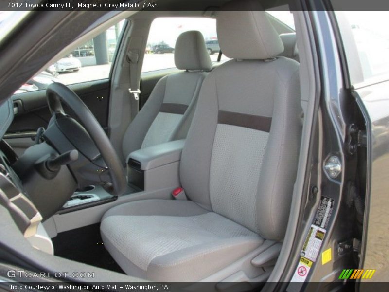 Magnetic Gray Metallic / Ash 2012 Toyota Camry LE
