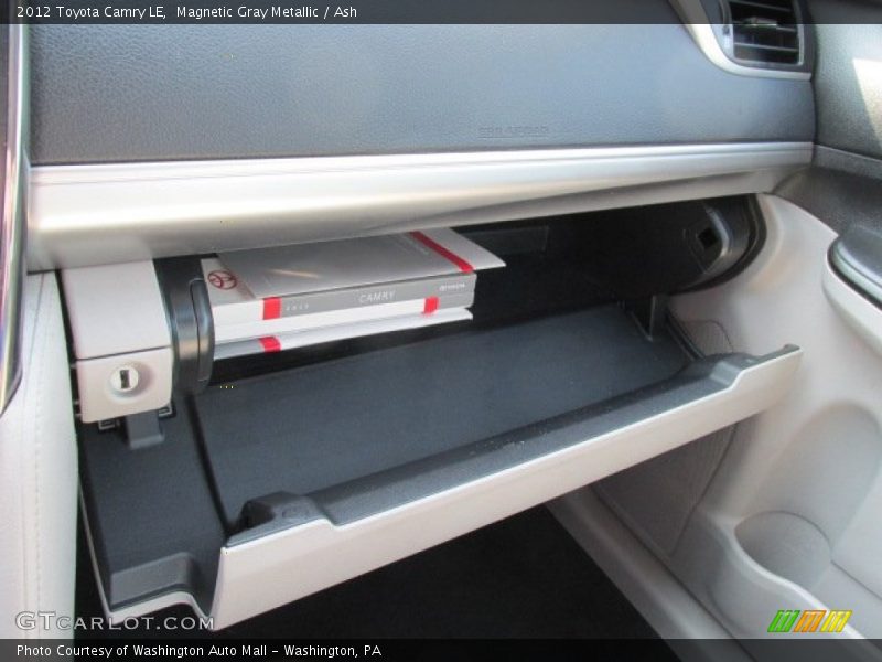 Magnetic Gray Metallic / Ash 2012 Toyota Camry LE