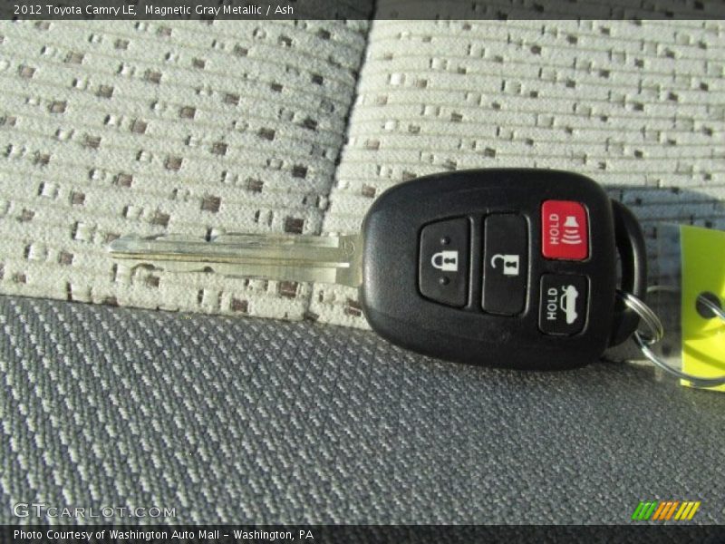 Magnetic Gray Metallic / Ash 2012 Toyota Camry LE
