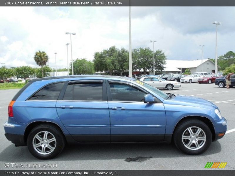 Marine Blue Pearl / Pastel Slate Gray 2007 Chrysler Pacifica Touring