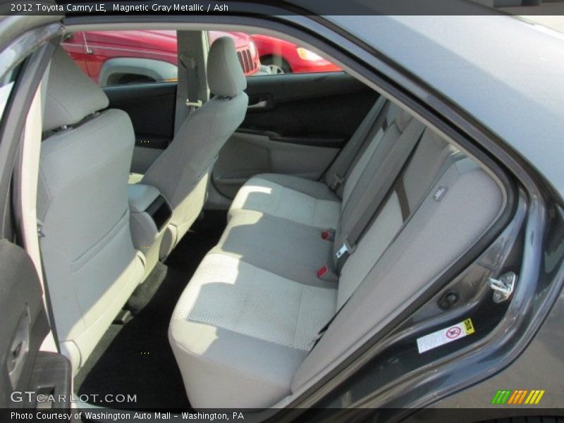 Magnetic Gray Metallic / Ash 2012 Toyota Camry LE
