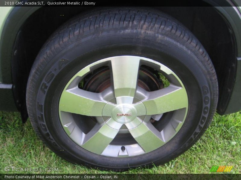 Quicksilver Metallic / Ebony 2010 GMC Acadia SLT