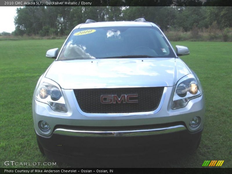 Quicksilver Metallic / Ebony 2010 GMC Acadia SLT