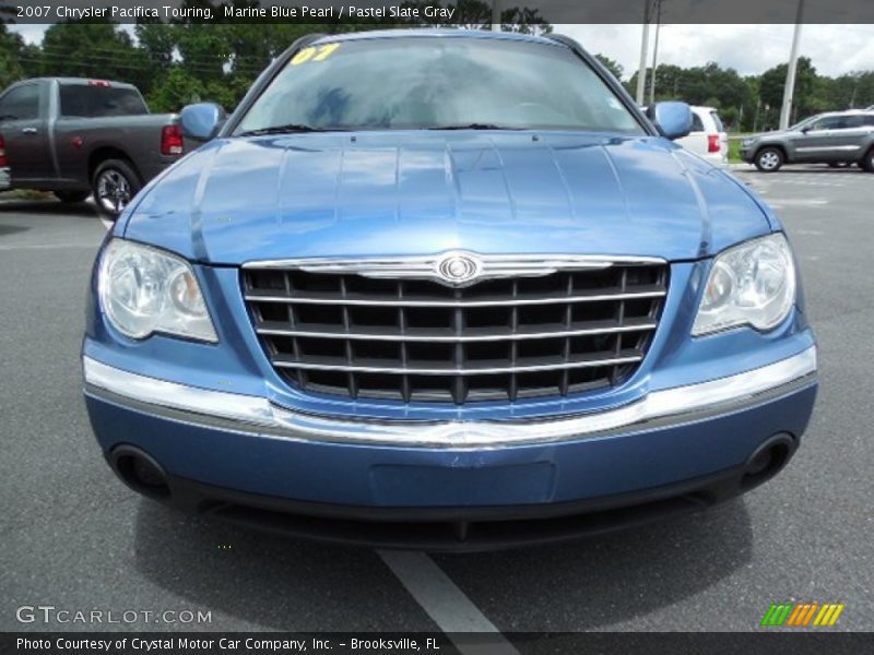 Marine Blue Pearl / Pastel Slate Gray 2007 Chrysler Pacifica Touring