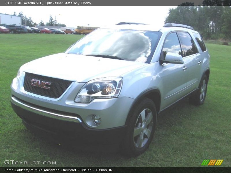 Quicksilver Metallic / Ebony 2010 GMC Acadia SLT