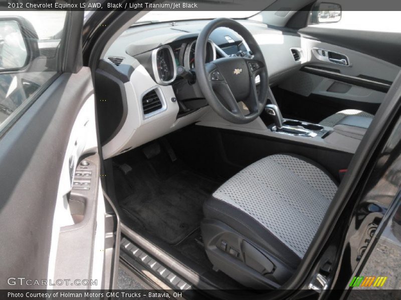 Black / Light Titanium/Jet Black 2012 Chevrolet Equinox LS AWD