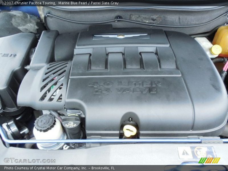 Marine Blue Pearl / Pastel Slate Gray 2007 Chrysler Pacifica Touring