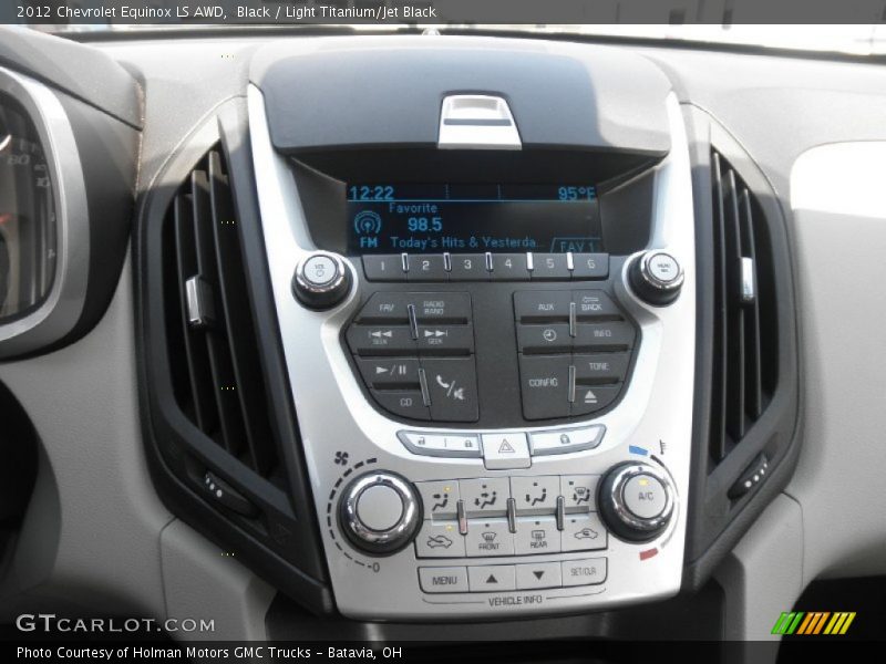 Black / Light Titanium/Jet Black 2012 Chevrolet Equinox LS AWD