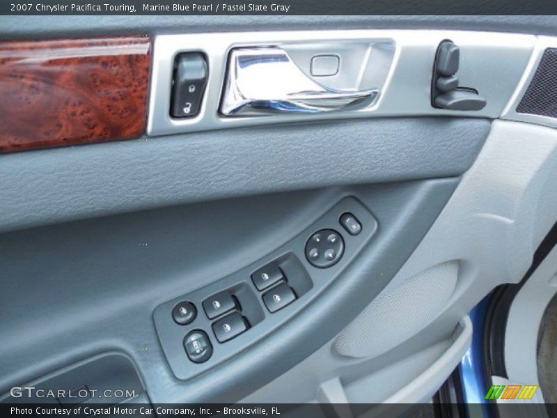 Marine Blue Pearl / Pastel Slate Gray 2007 Chrysler Pacifica Touring