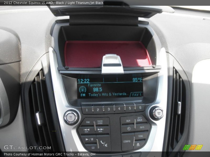 Black / Light Titanium/Jet Black 2012 Chevrolet Equinox LS AWD