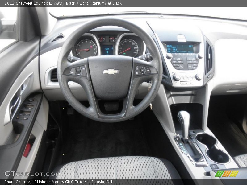 Black / Light Titanium/Jet Black 2012 Chevrolet Equinox LS AWD