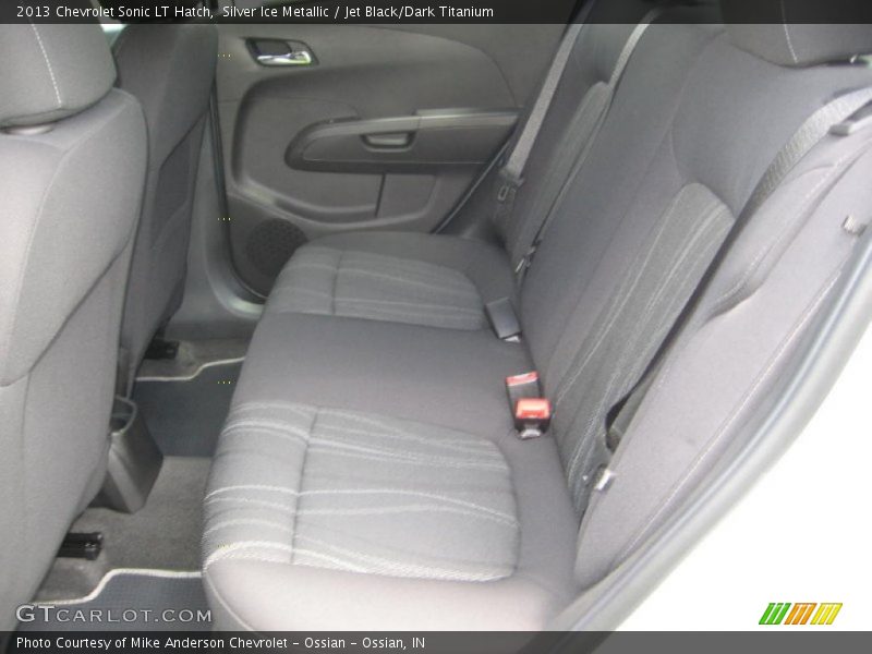 Silver Ice Metallic / Jet Black/Dark Titanium 2013 Chevrolet Sonic LT Hatch