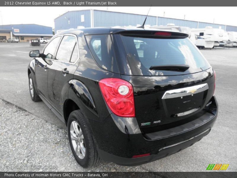 Black / Light Titanium/Jet Black 2012 Chevrolet Equinox LS AWD