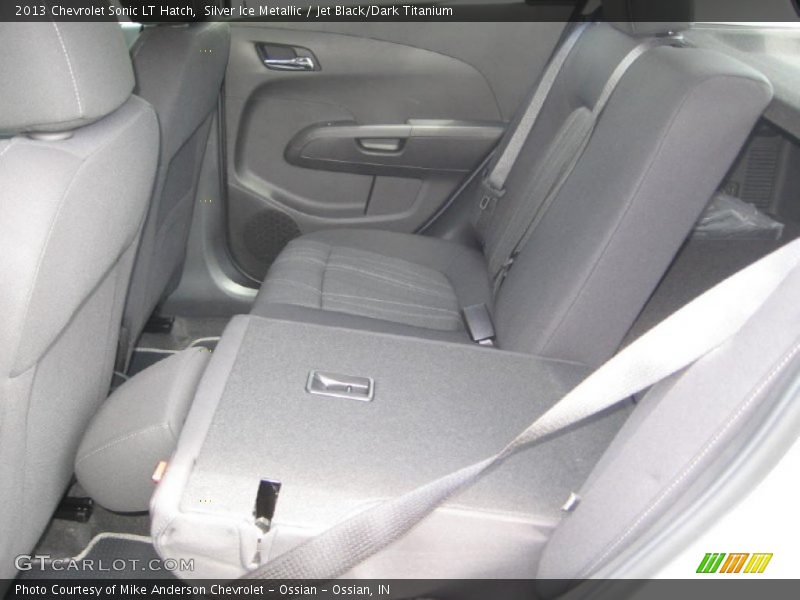 Silver Ice Metallic / Jet Black/Dark Titanium 2013 Chevrolet Sonic LT Hatch