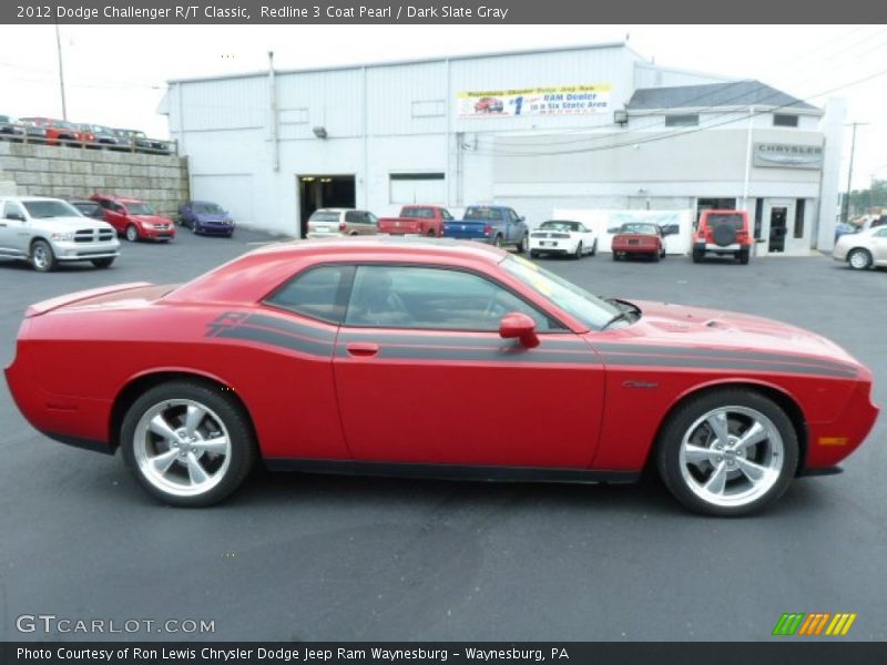 Redline 3 Coat Pearl / Dark Slate Gray 2012 Dodge Challenger R/T Classic