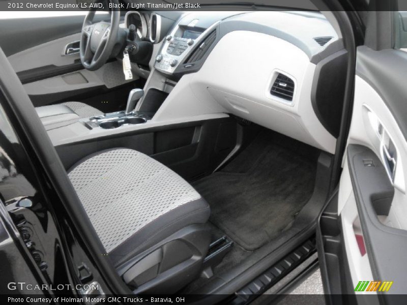 Black / Light Titanium/Jet Black 2012 Chevrolet Equinox LS AWD