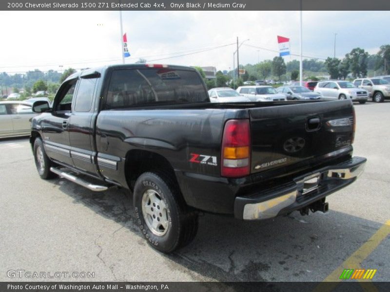 Onyx Black / Medium Gray 2000 Chevrolet Silverado 1500 Z71 Extended Cab 4x4