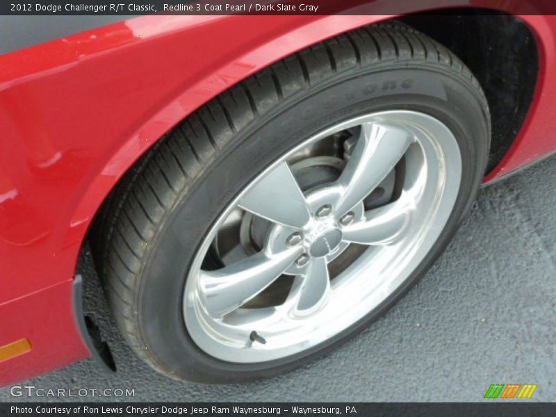 Redline 3 Coat Pearl / Dark Slate Gray 2012 Dodge Challenger R/T Classic