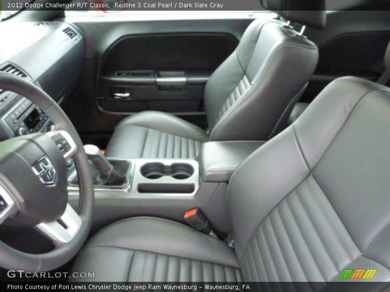 Redline 3 Coat Pearl / Dark Slate Gray 2012 Dodge Challenger R/T Classic