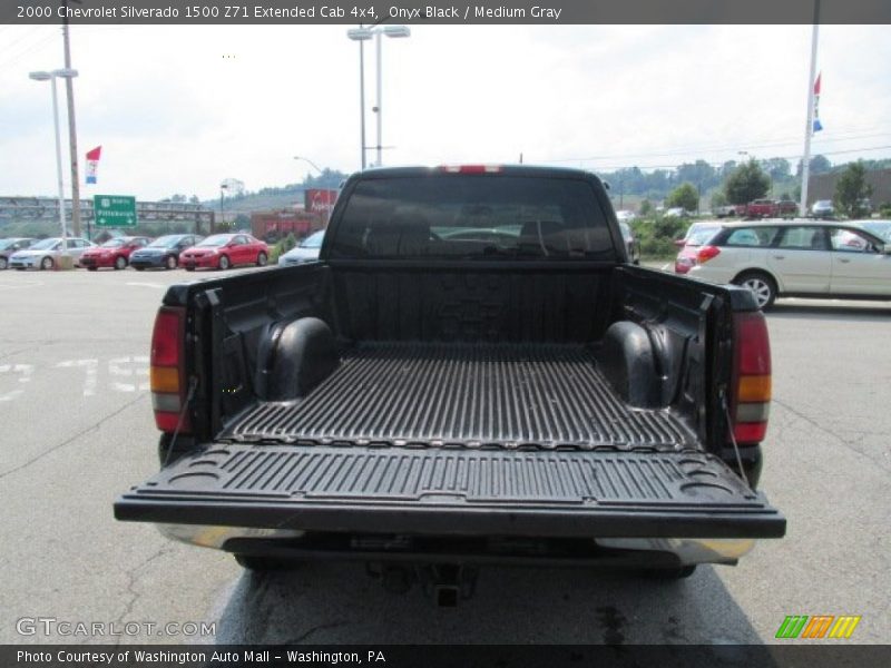 Onyx Black / Medium Gray 2000 Chevrolet Silverado 1500 Z71 Extended Cab 4x4