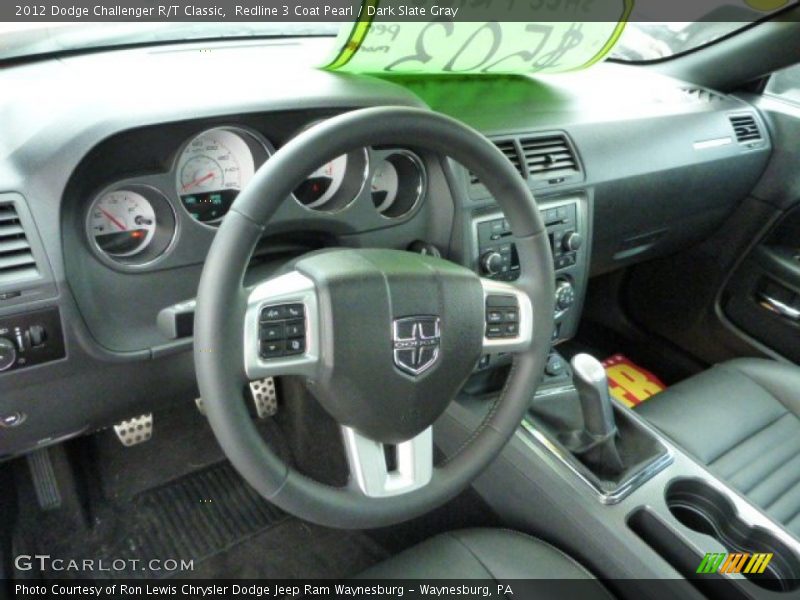 Redline 3 Coat Pearl / Dark Slate Gray 2012 Dodge Challenger R/T Classic