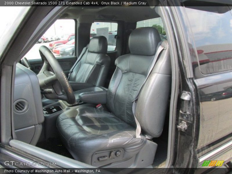 Onyx Black / Medium Gray 2000 Chevrolet Silverado 1500 Z71 Extended Cab 4x4