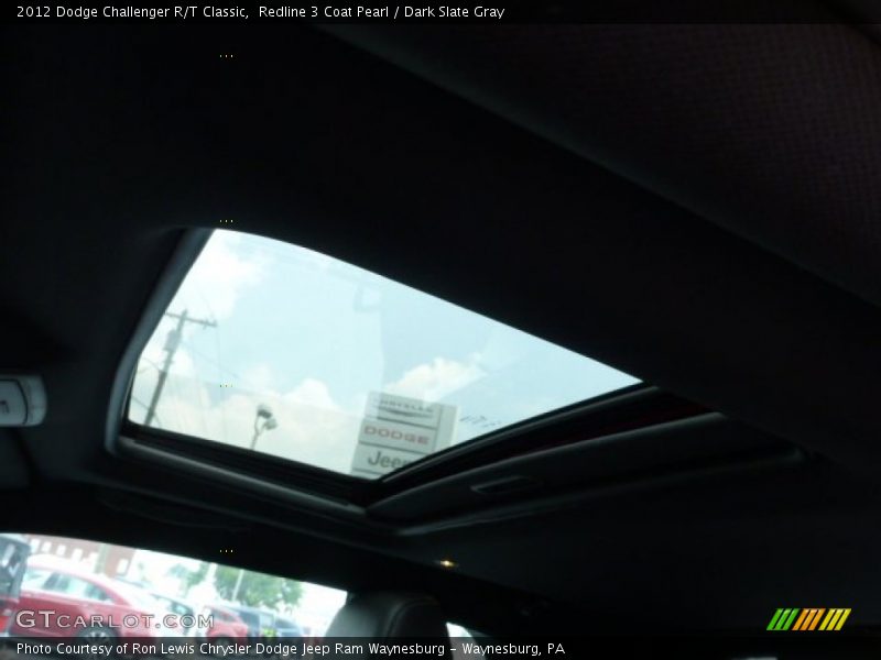 Redline 3 Coat Pearl / Dark Slate Gray 2012 Dodge Challenger R/T Classic