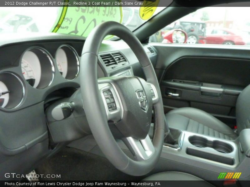 Redline 3 Coat Pearl / Dark Slate Gray 2012 Dodge Challenger R/T Classic