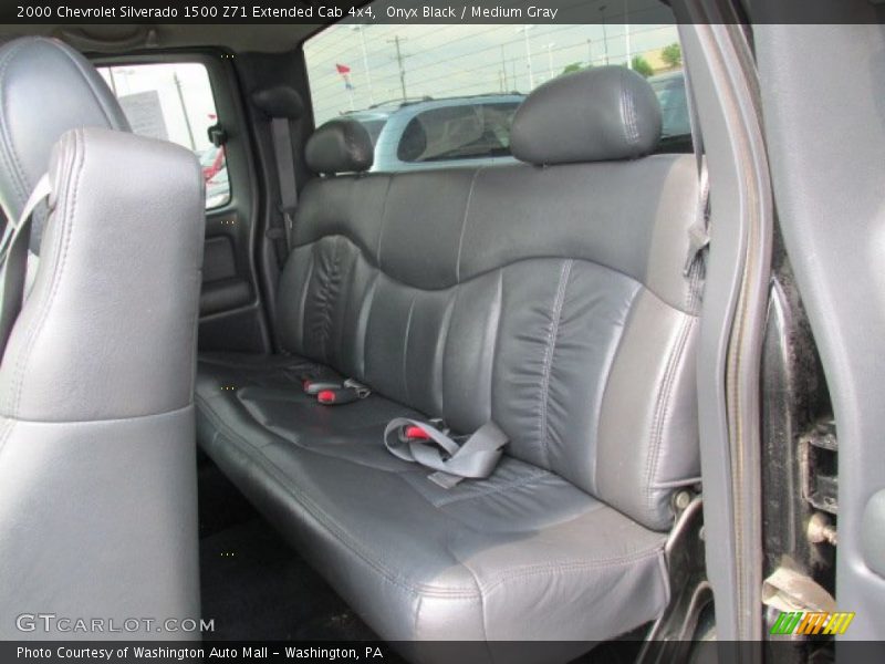 Onyx Black / Medium Gray 2000 Chevrolet Silverado 1500 Z71 Extended Cab 4x4