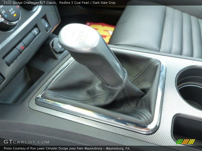 Redline 3 Coat Pearl / Dark Slate Gray 2012 Dodge Challenger R/T Classic