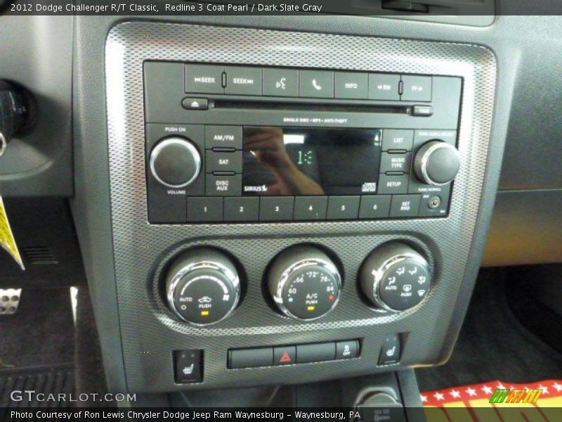 Redline 3 Coat Pearl / Dark Slate Gray 2012 Dodge Challenger R/T Classic