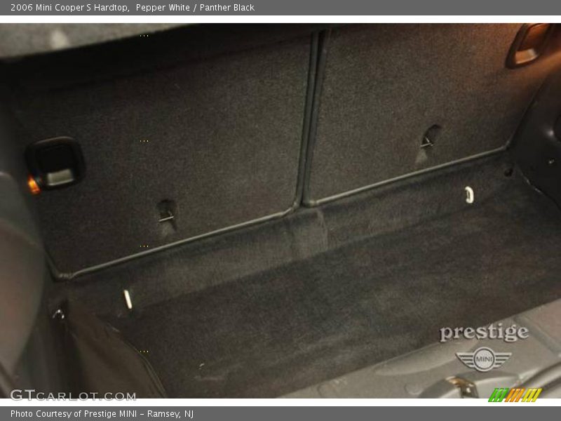 Pepper White / Panther Black 2006 Mini Cooper S Hardtop