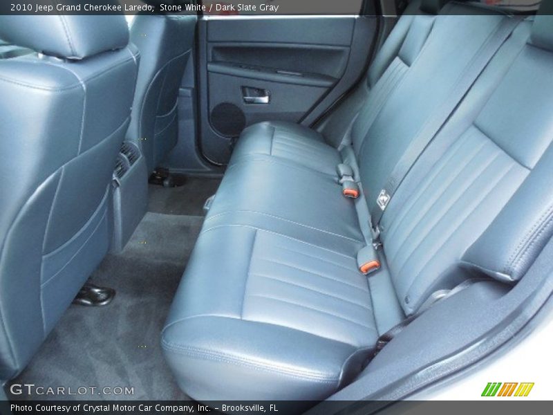 Stone White / Dark Slate Gray 2010 Jeep Grand Cherokee Laredo