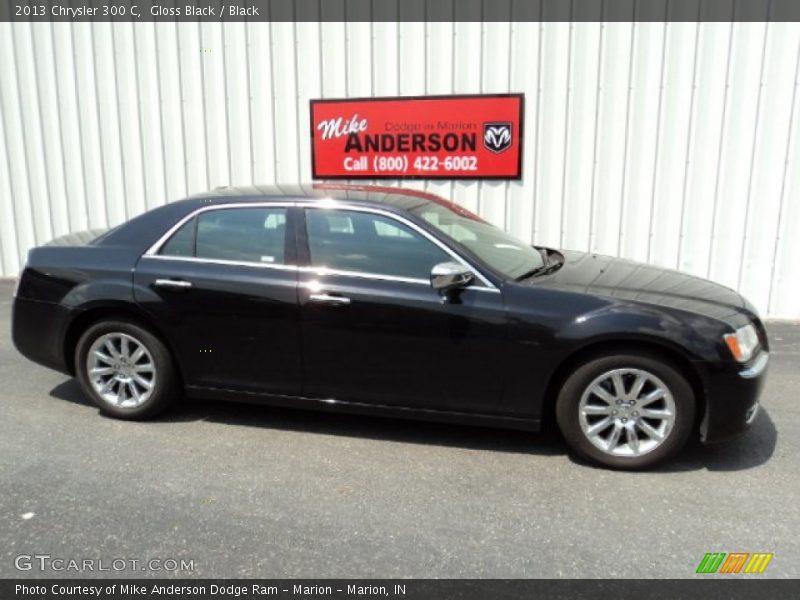 Gloss Black / Black 2013 Chrysler 300 C